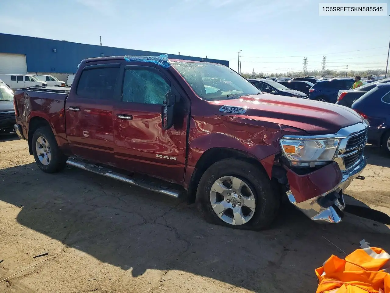 1C6SRFFT5KN585545 2019 Ram 1500 Big Horn