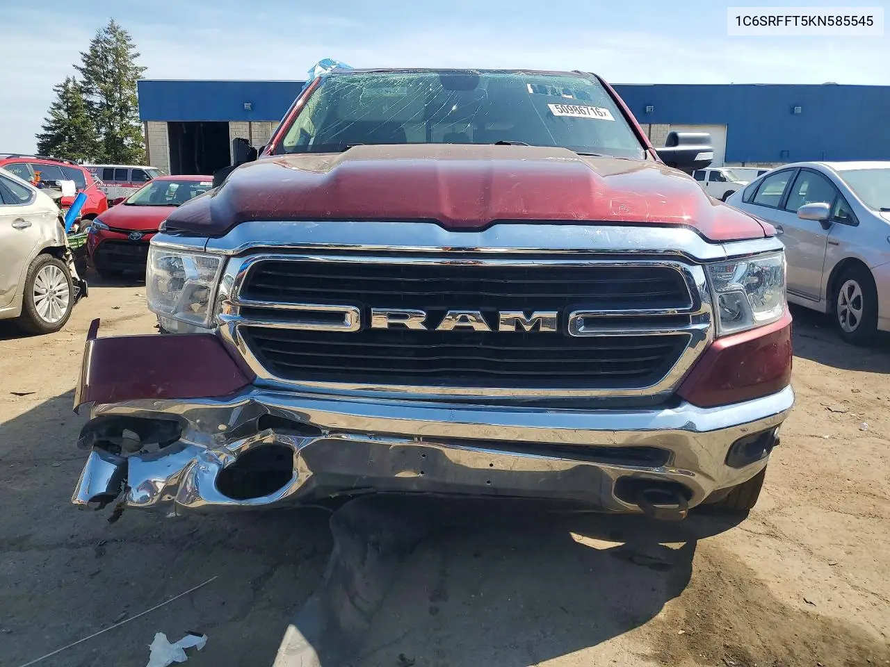 1C6SRFFT5KN585545 2019 Ram 1500 Big Horn
