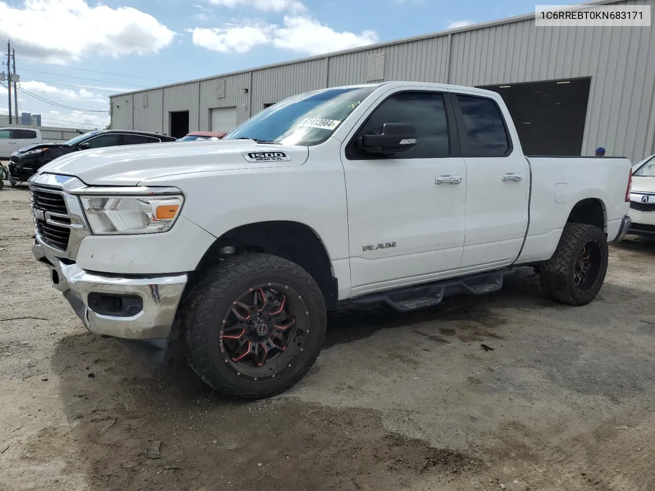 2019 Ram 1500 Big Horn/Lone Star VIN: 1C6RREBT0KN683171 Lot: 61413984