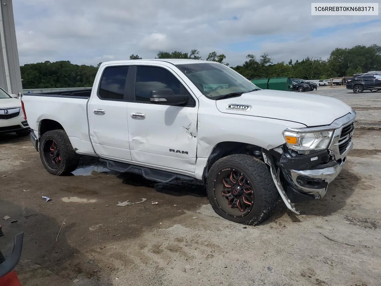 2019 Ram 1500 Big Horn/Lone Star VIN: 1C6RREBT0KN683171 Lot: 61413984