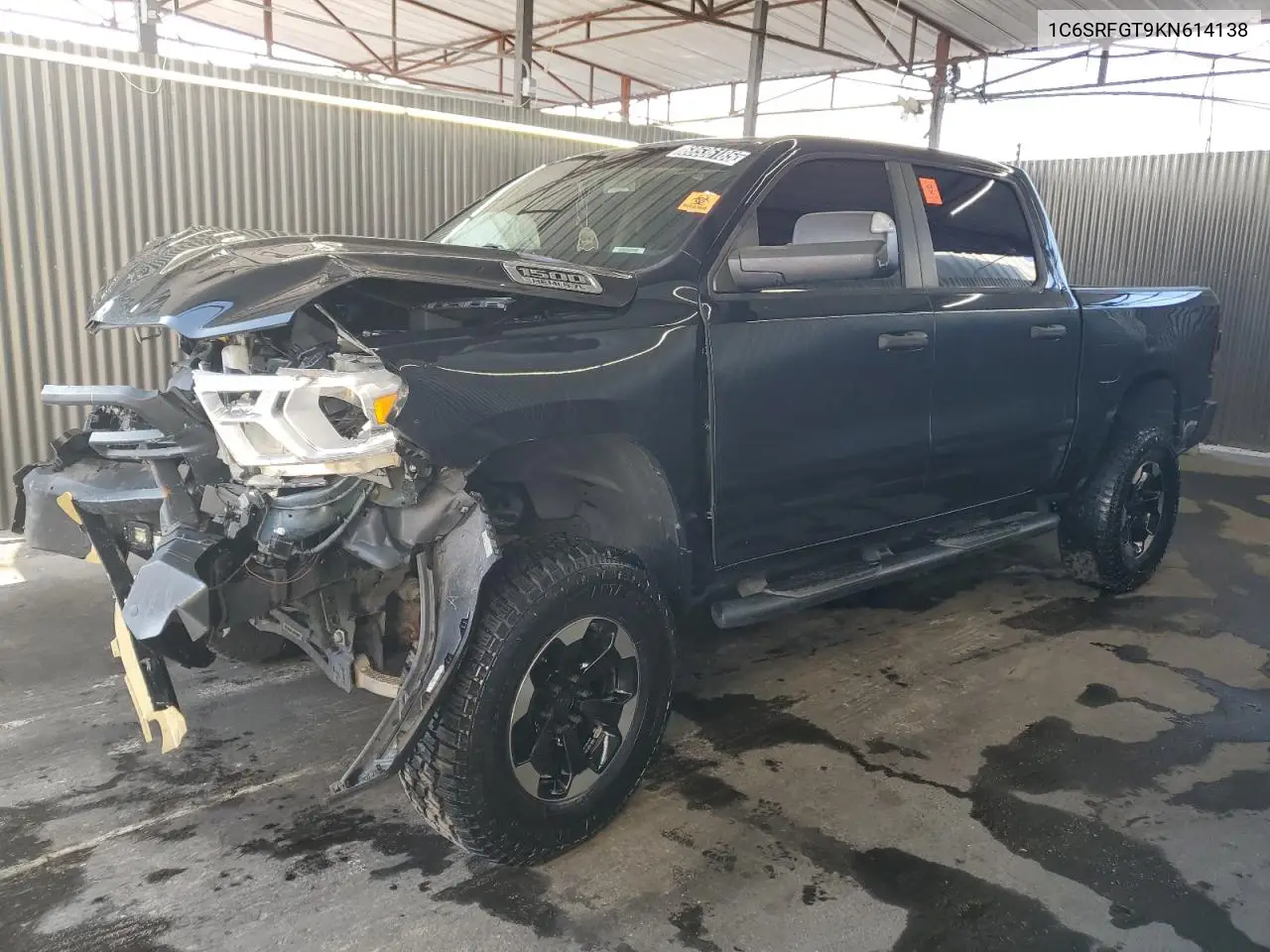 1C6SRFGT9KN614138 2019 Ram 1500 Tradesman