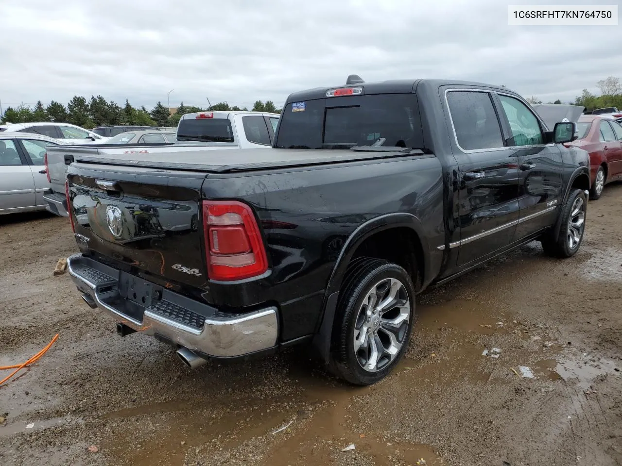 2019 Ram 1500 Limited VIN: 1C6SRFHT7KN764750 Lot: 73042104