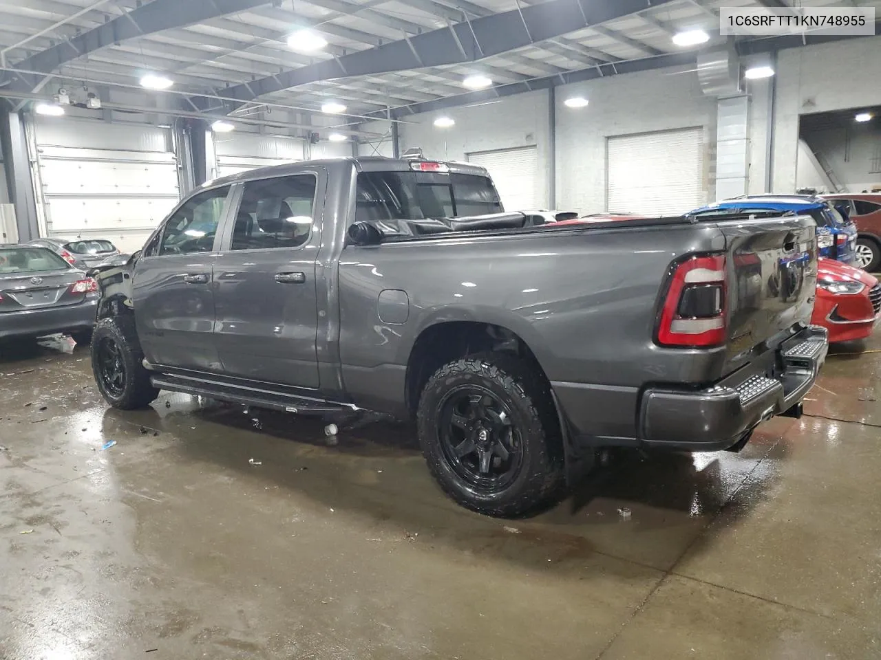 2019 Ram 1500 Sport VIN: 1C6SRFTT1KN748955 Lot: 73360534