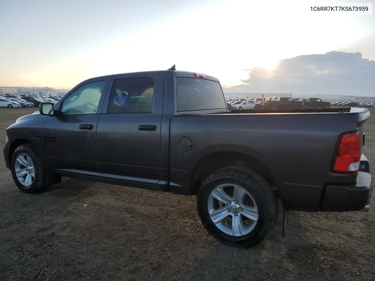 1C6RR7KT7KS673959 2019 Ram 1500 Classic Tradesman