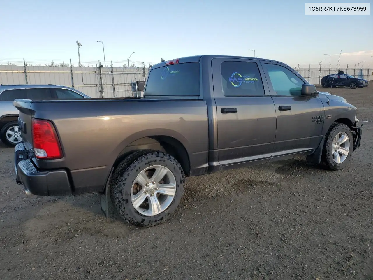 1C6RR7KT7KS673959 2019 Ram 1500 Classic Tradesman