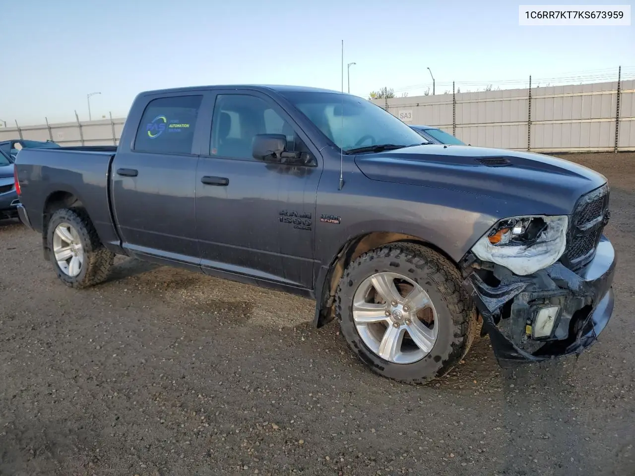 1C6RR7KT7KS673959 2019 Ram 1500 Classic Tradesman