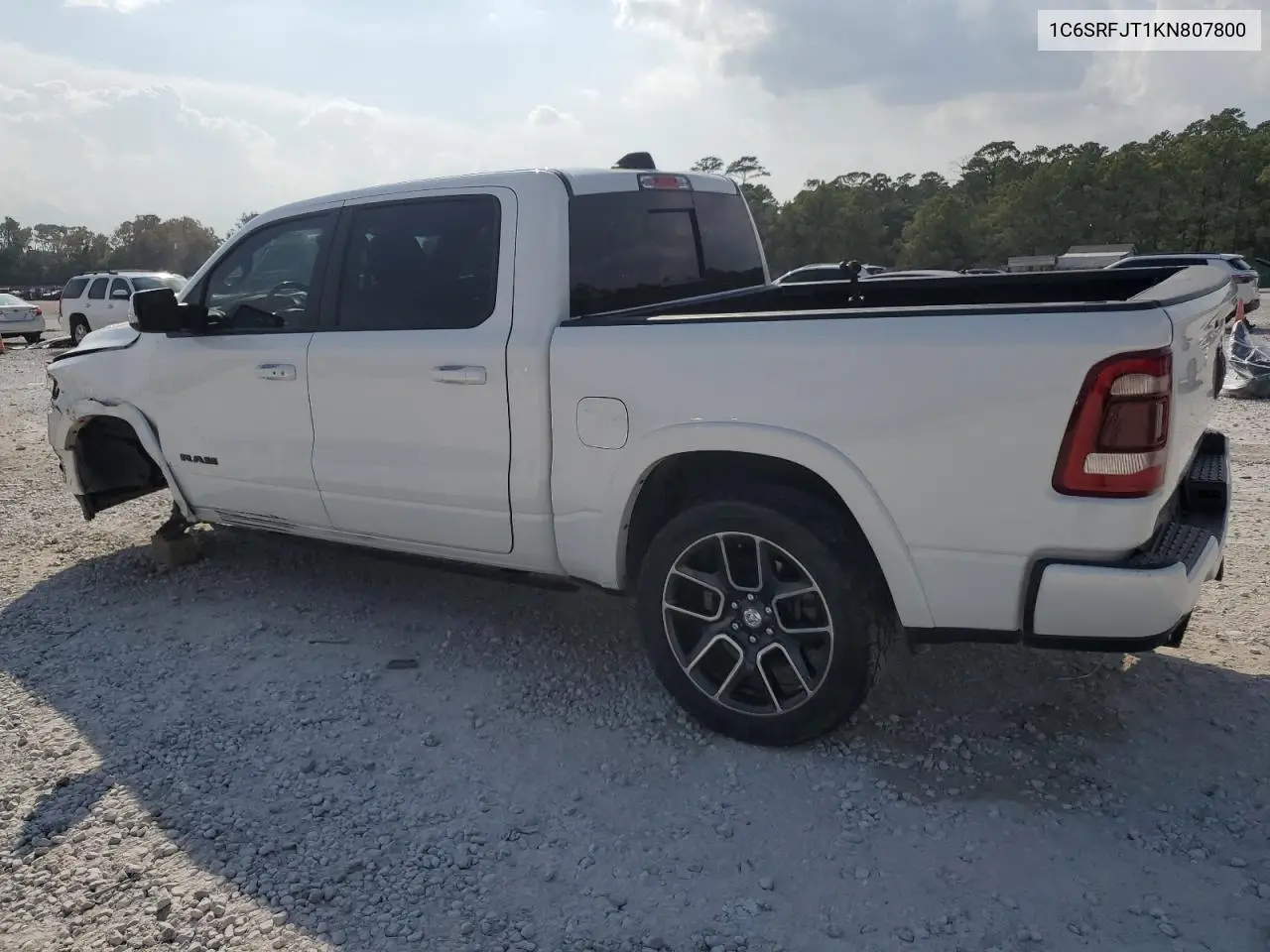 1C6SRFJT1KN807800 2019 Ram 1500 Laramie