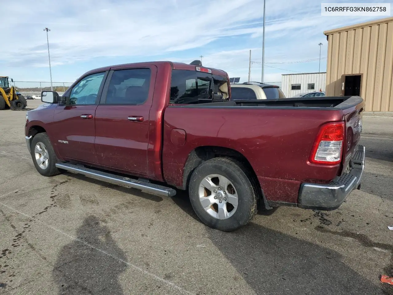1C6RRFFG3KN862758 2019 Ram 1500 Big Horn/Lone Star
