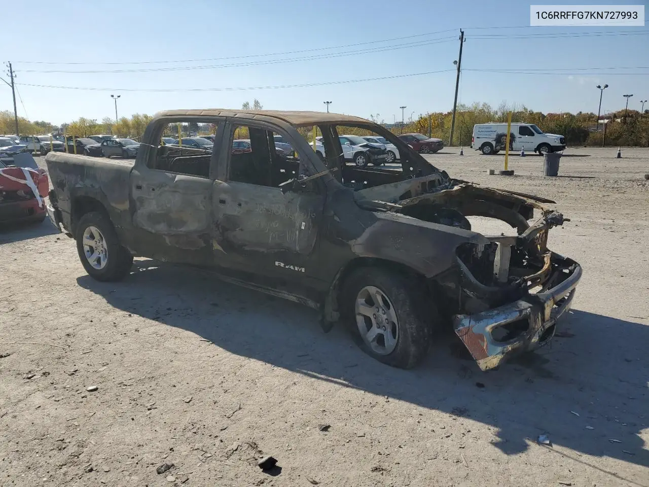 1C6RRFFG7KN727993 2019 Ram 1500 Big Horn/Lone Star