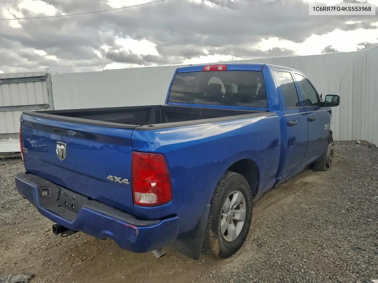 1C6RR7FG4KS553968 2019 Ram 1500 Classic Tradesman