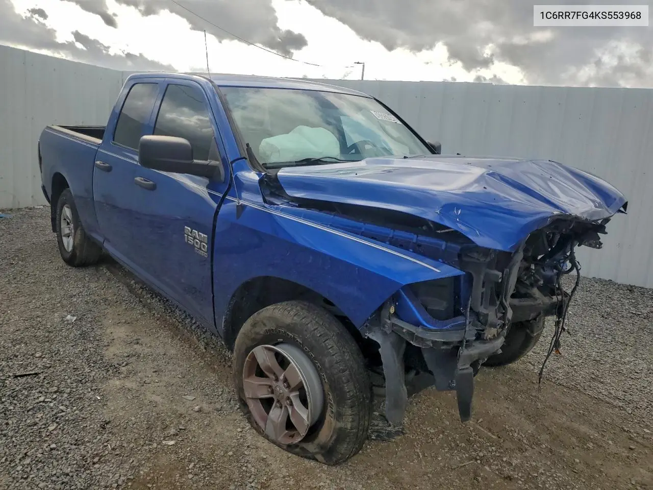 1C6RR7FG4KS553968 2019 Ram 1500 Classic Tradesman
