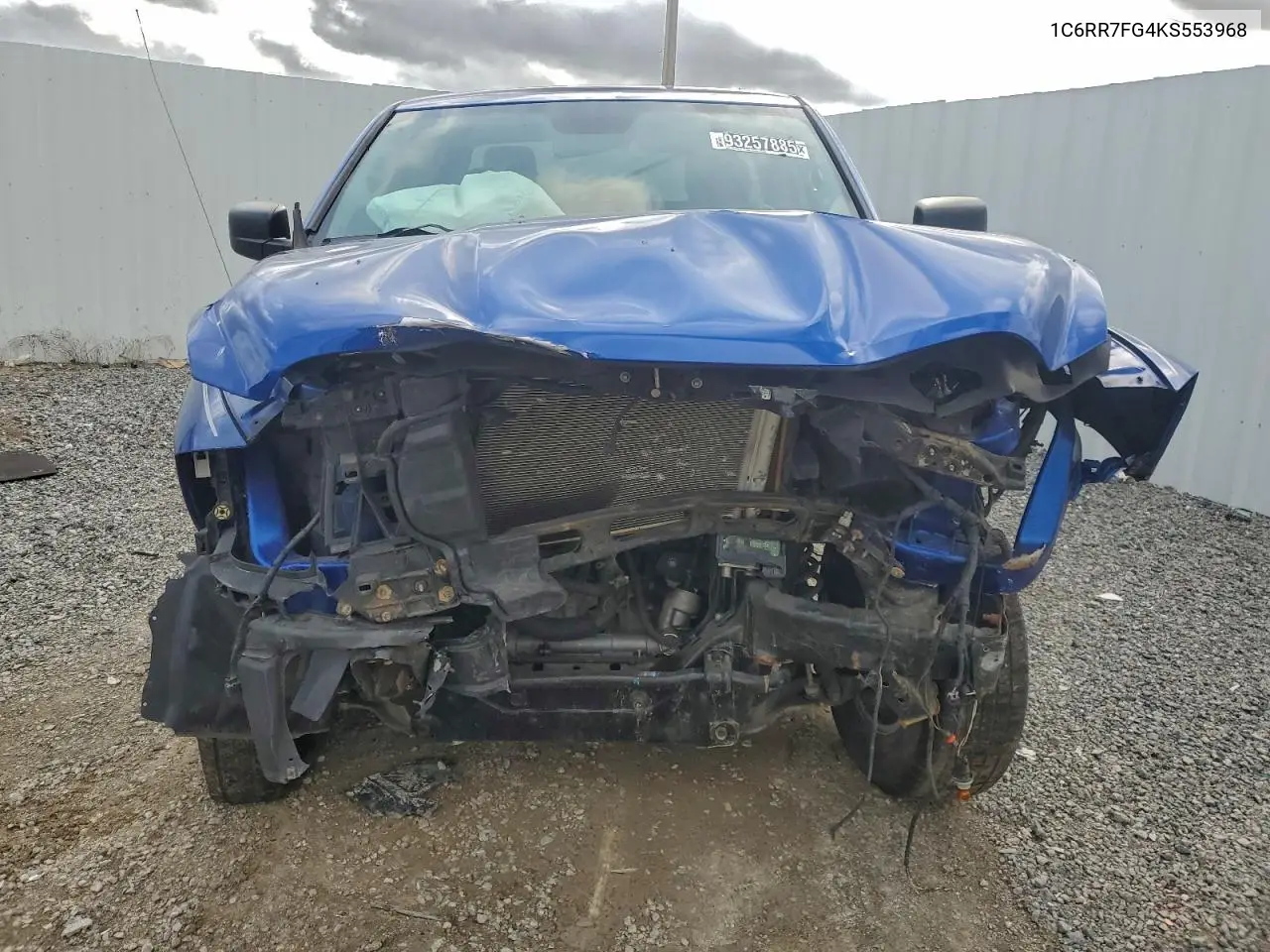 1C6RR7FG4KS553968 2019 Ram 1500 Classic Tradesman