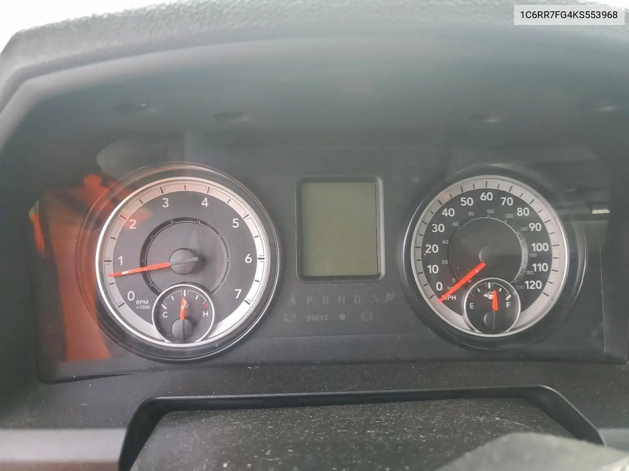 1C6RR7FG4KS553968 2019 Ram 1500 Classic Tradesman