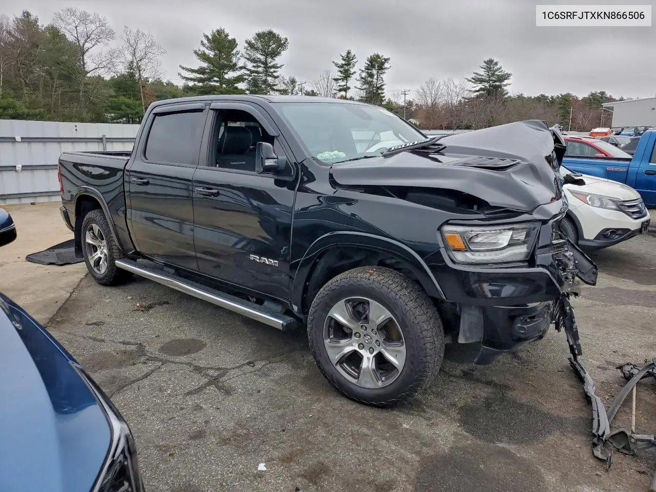 1C6SRFJTXKN866506 2019 Ram 1500 Laramie
