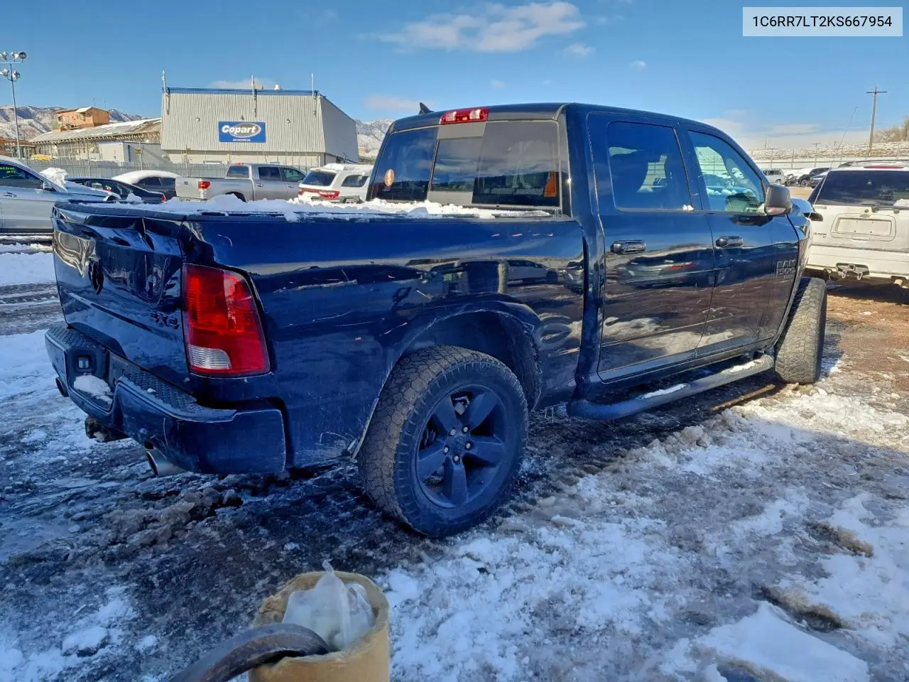1C6RR7LT2KS667954 2019 Ram 1500 Classic Slt