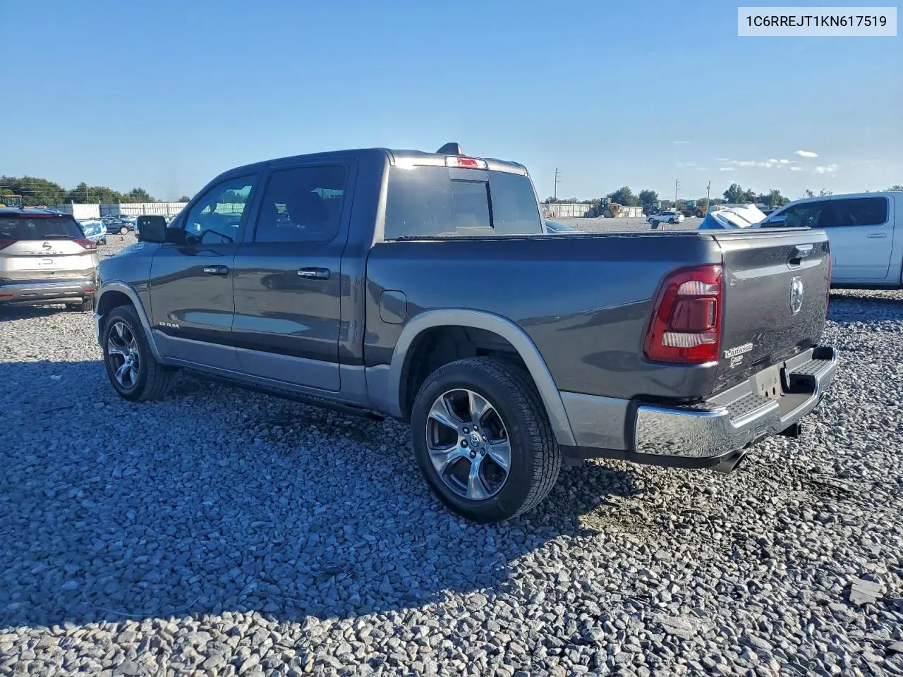 1C6RREJT1KN617519 2019 Ram 1500 Laramie