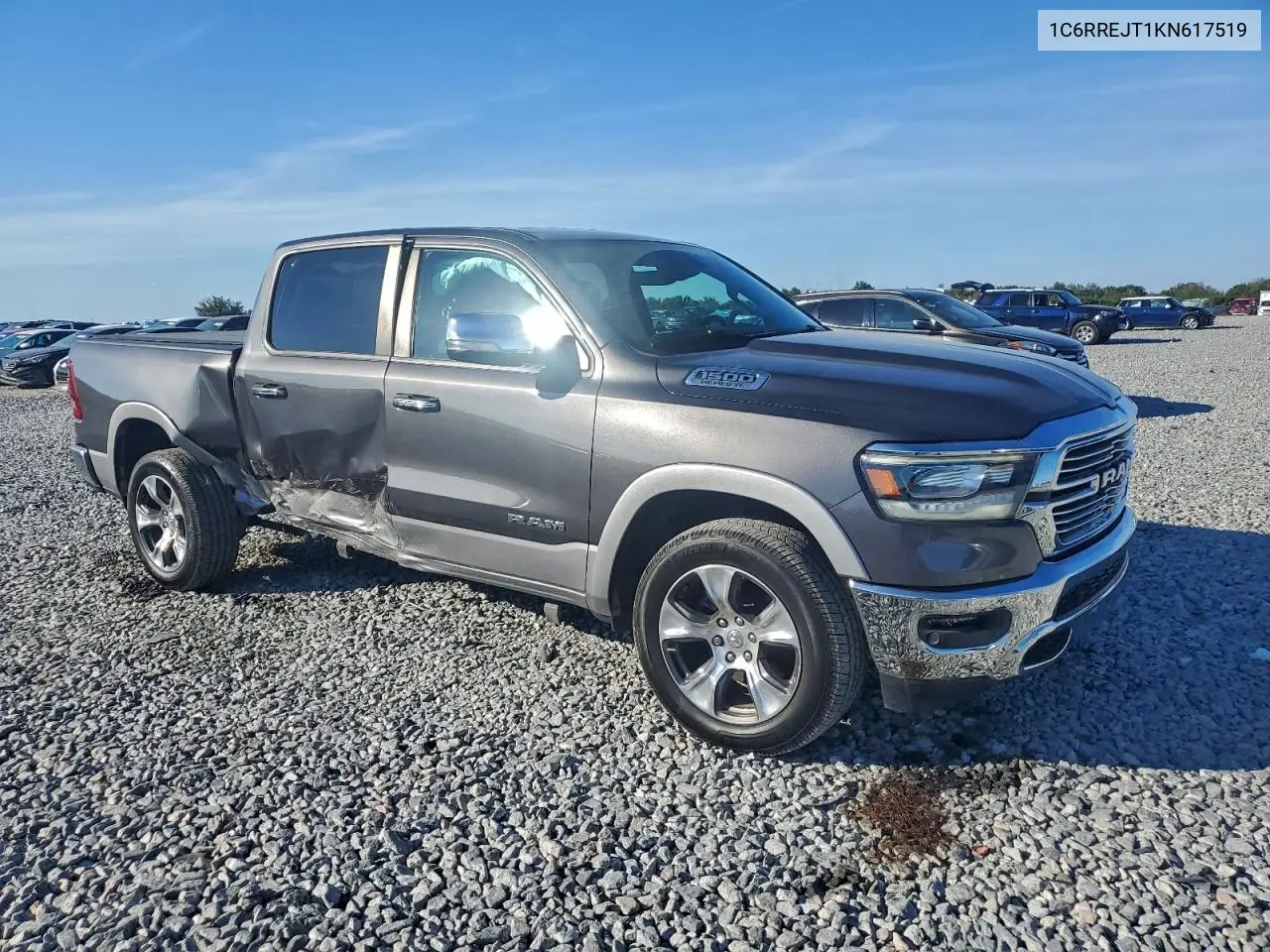 1C6RREJT1KN617519 2019 Ram 1500 Laramie