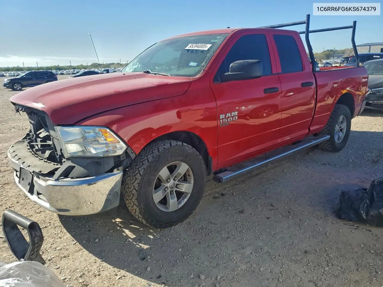 1C6RR6FG6KS674379 2019 Ram 1500 Classic Tradesman