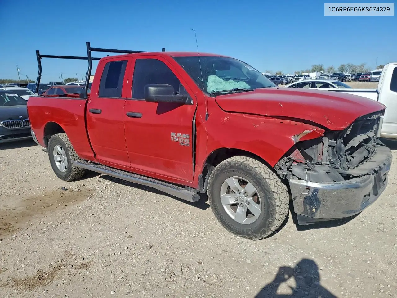 1C6RR6FG6KS674379 2019 Ram 1500 Classic Tradesman