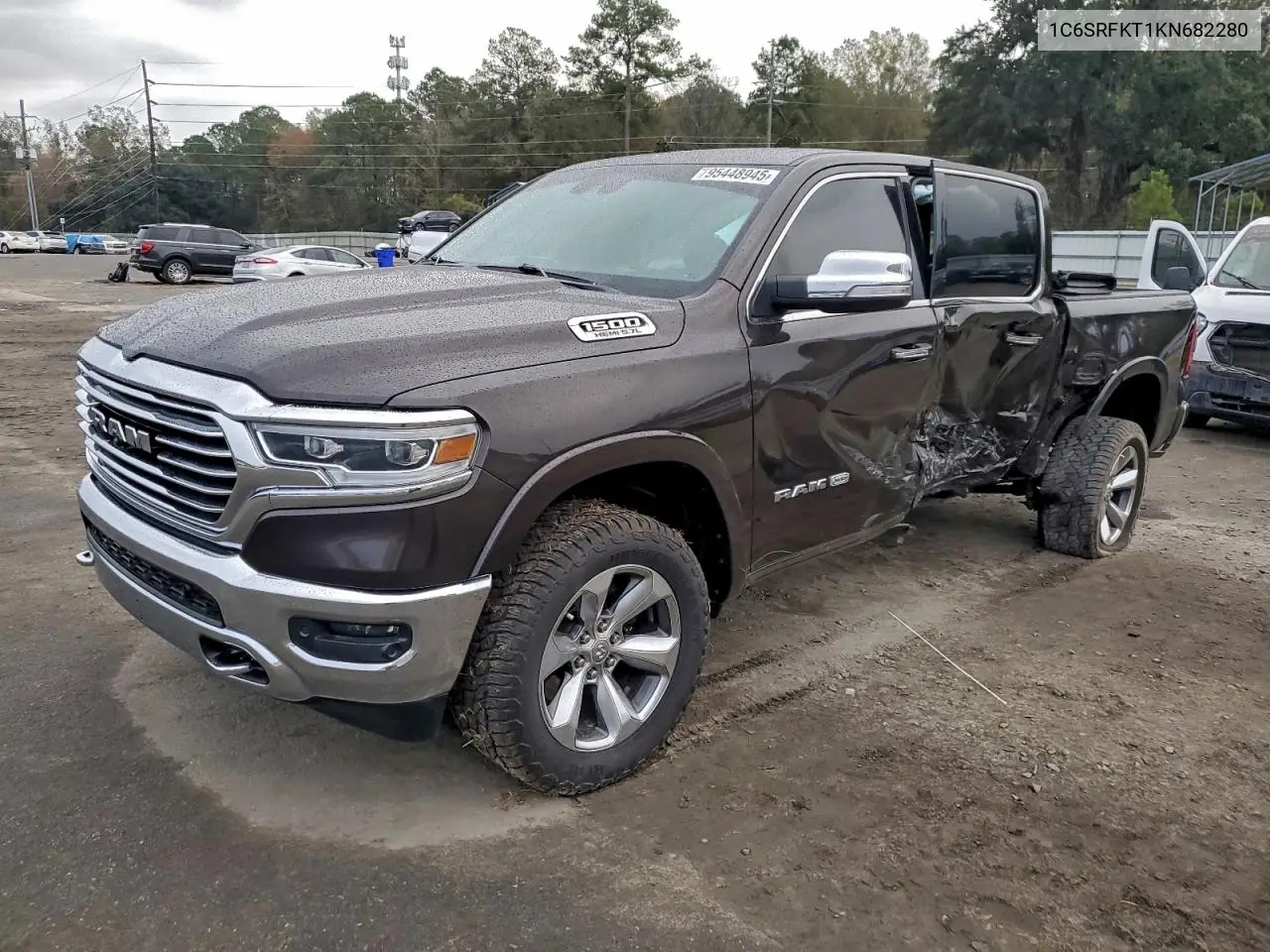 1C6SRFKT1KN682280 2019 Ram 1500 Longhorn