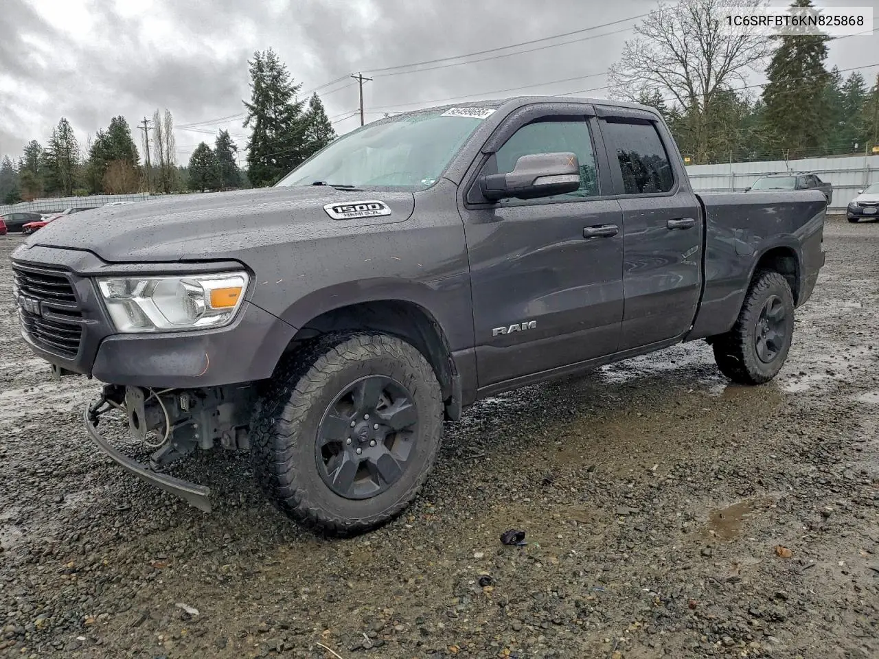 1C6SRFBT6KN825868 2019 Ram 1500 Big Horn/Lone Star