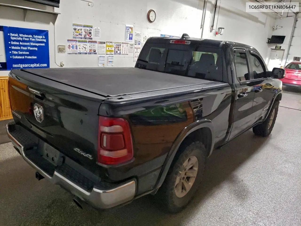 1C6SRFDT1KN806447 2019 Ram 1500 Laramie