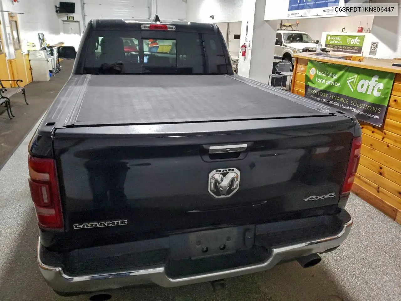 1C6SRFDT1KN806447 2019 Ram 1500 Laramie