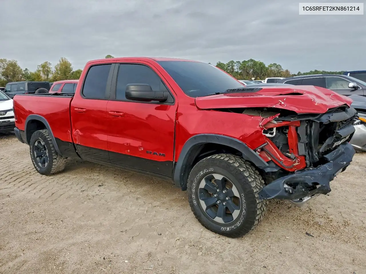 1C6SRFET2KN861214 2019 Ram 1500 Rebel