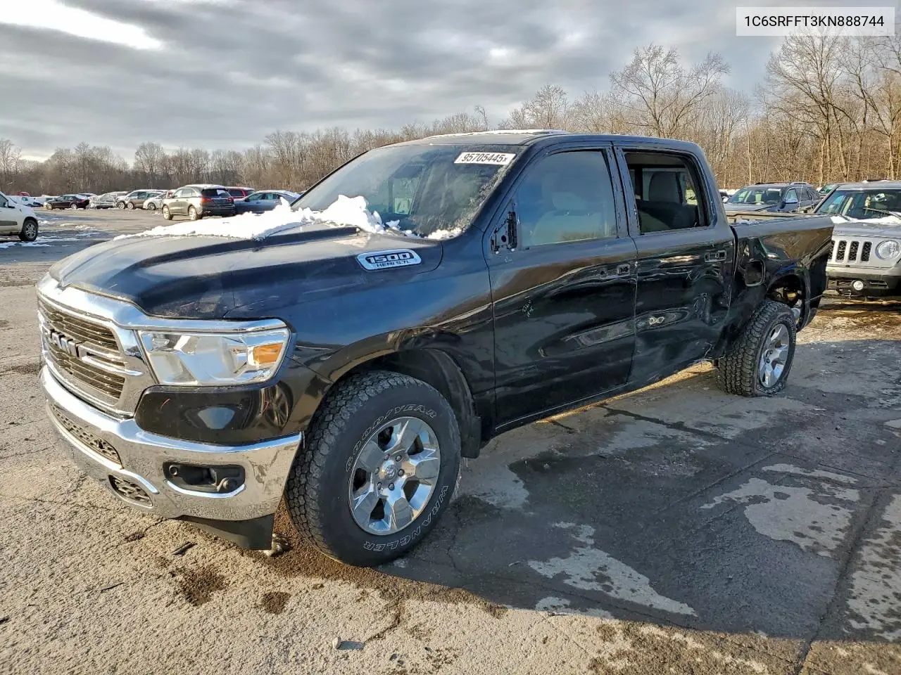1C6SRFFT3KN888744 2019 Ram 1500 Big Horn/Lone Star