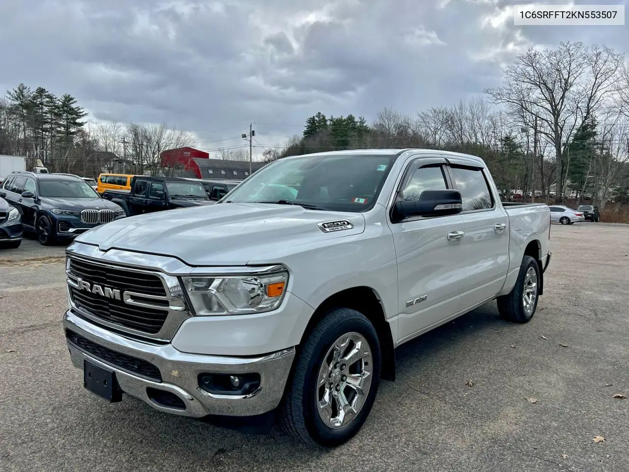 1C6SRFFT2KN553507 2019 Ram 1500 Big Horn/Lone Star 4X4 5'7 Box