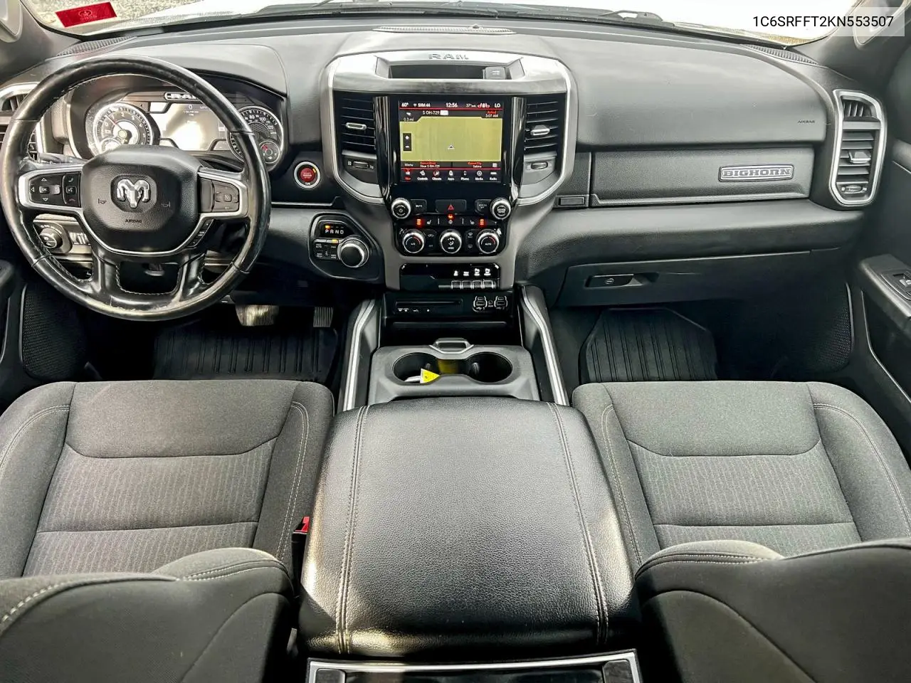 1C6SRFFT2KN553507 2019 Ram 1500 Big Horn/Lone Star 4X4 5'7 Box
