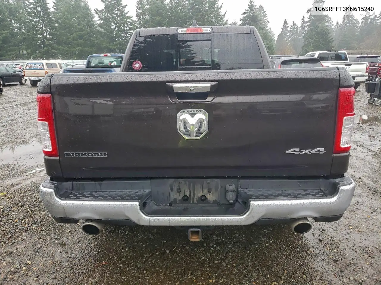 1C6SRFFT3KN615240 2019 Ram 1500 Big Horn/Lone Star