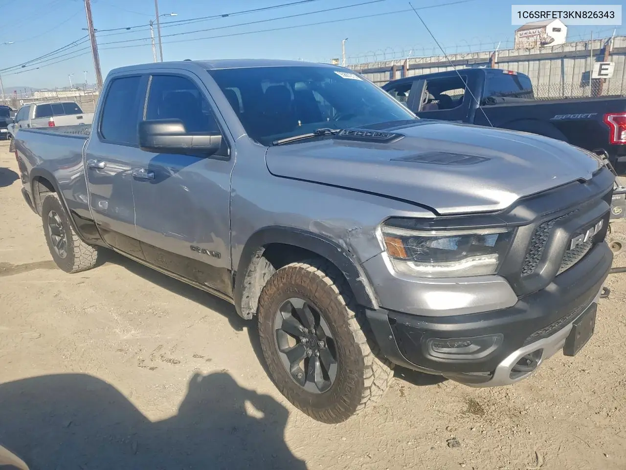 1C6SRFET3KN826343 2019 Ram 1500 Rebel