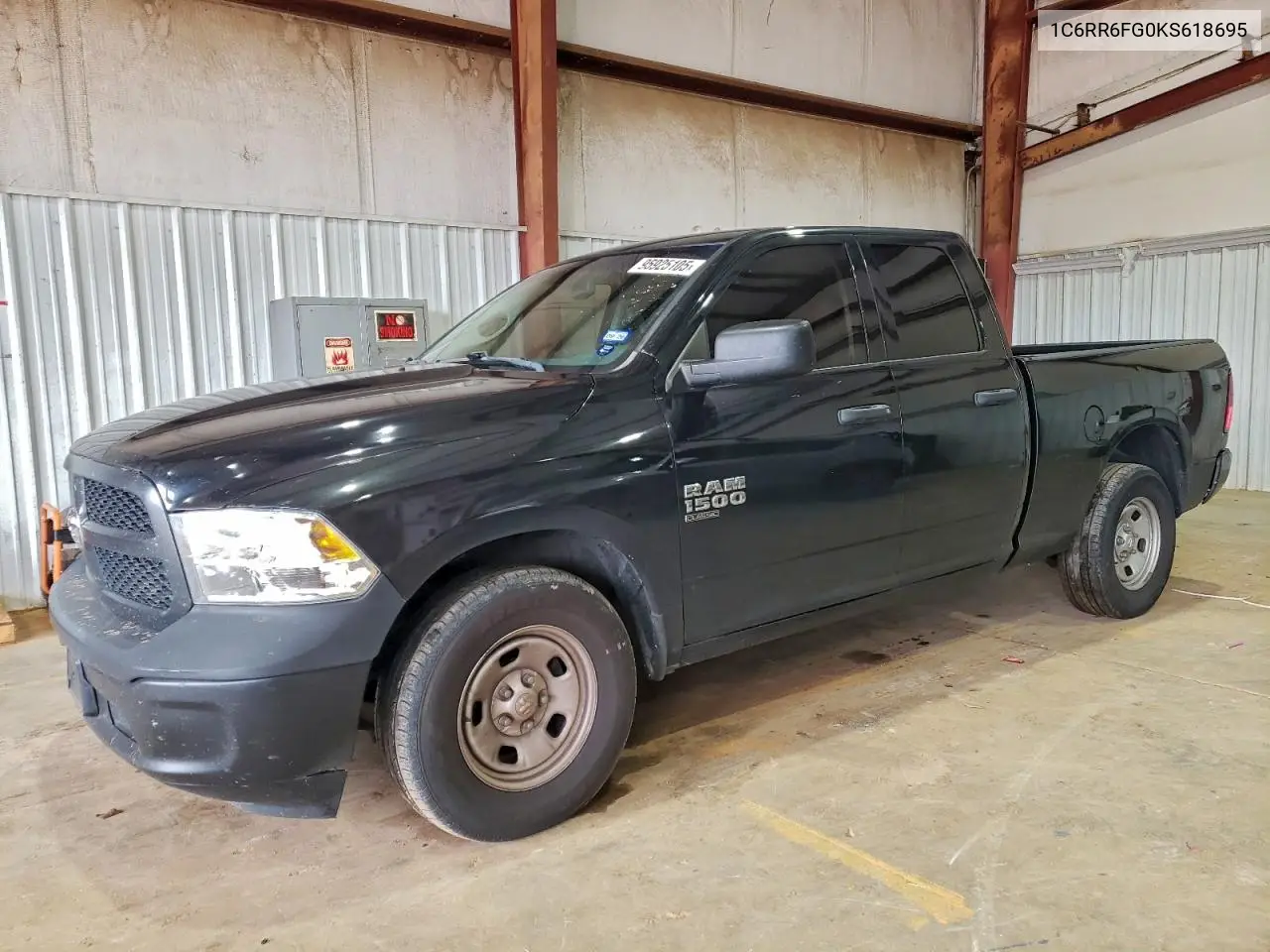 1C6RR6FG0KS618695 2019 Ram 1500 Classic Tradesman