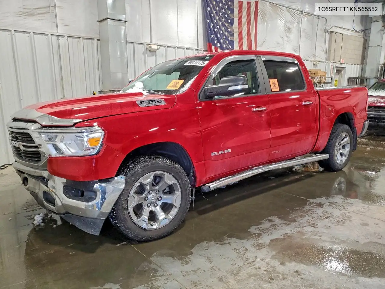 1C6SRFFT1KN565552 2019 Ram 1500 Big Horn/Lone Star