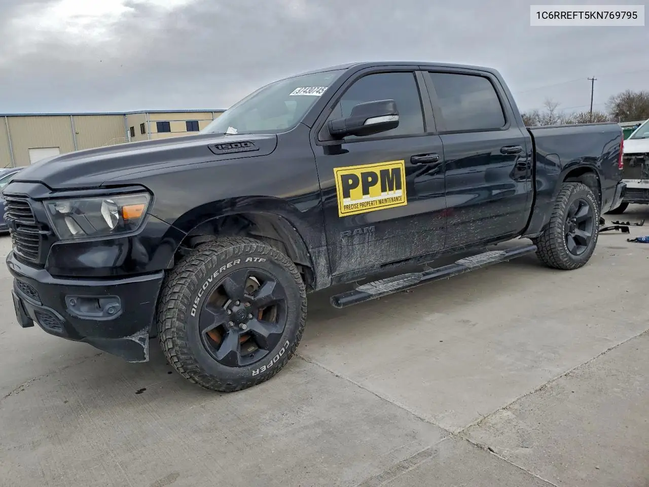 1C6RREFT5KN769795 2019 Ram 1500 Big Horn/Lone Star