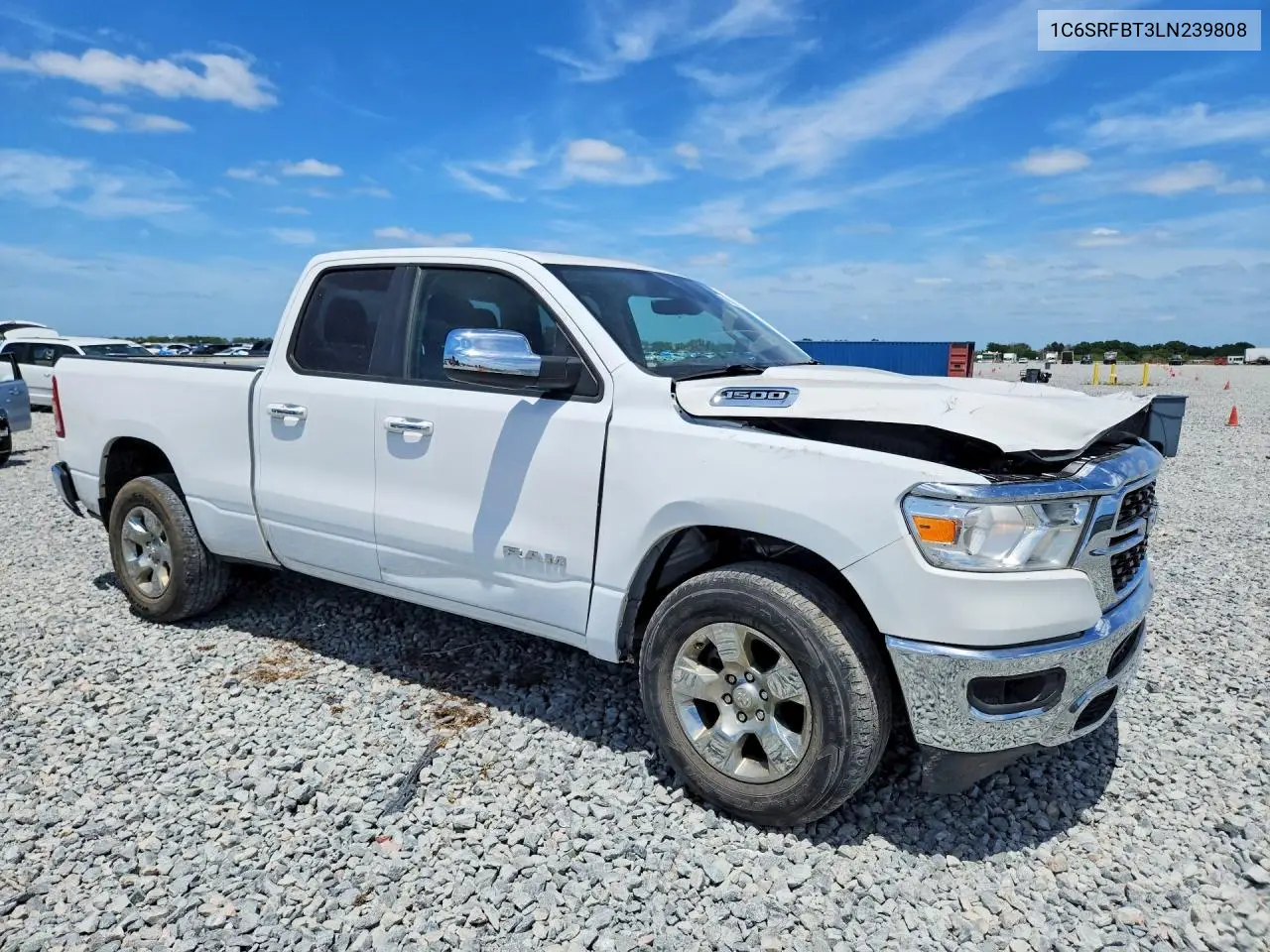 1C6SRFBT3LN239808 2020 Ram 1500 Big Horn