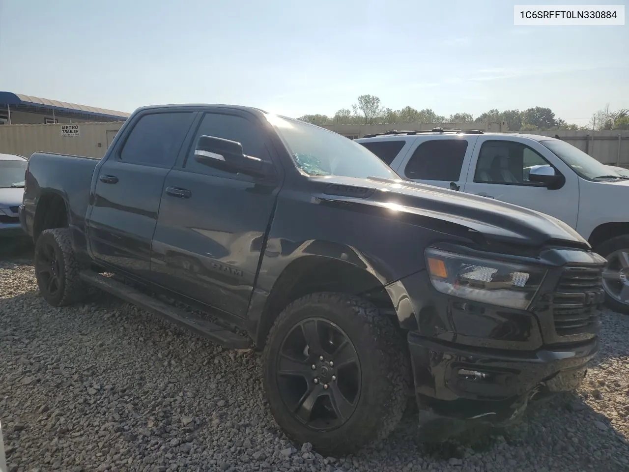 2020 Ram 1500 Big Horn/Lone Star VIN: 1C6SRFFT0LN330884 Lot: 72852684