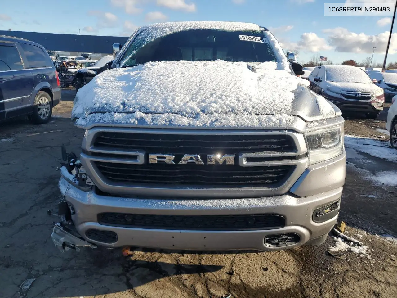 1C6SRFRT9LN290493 2020 Ram 1500 Laramie