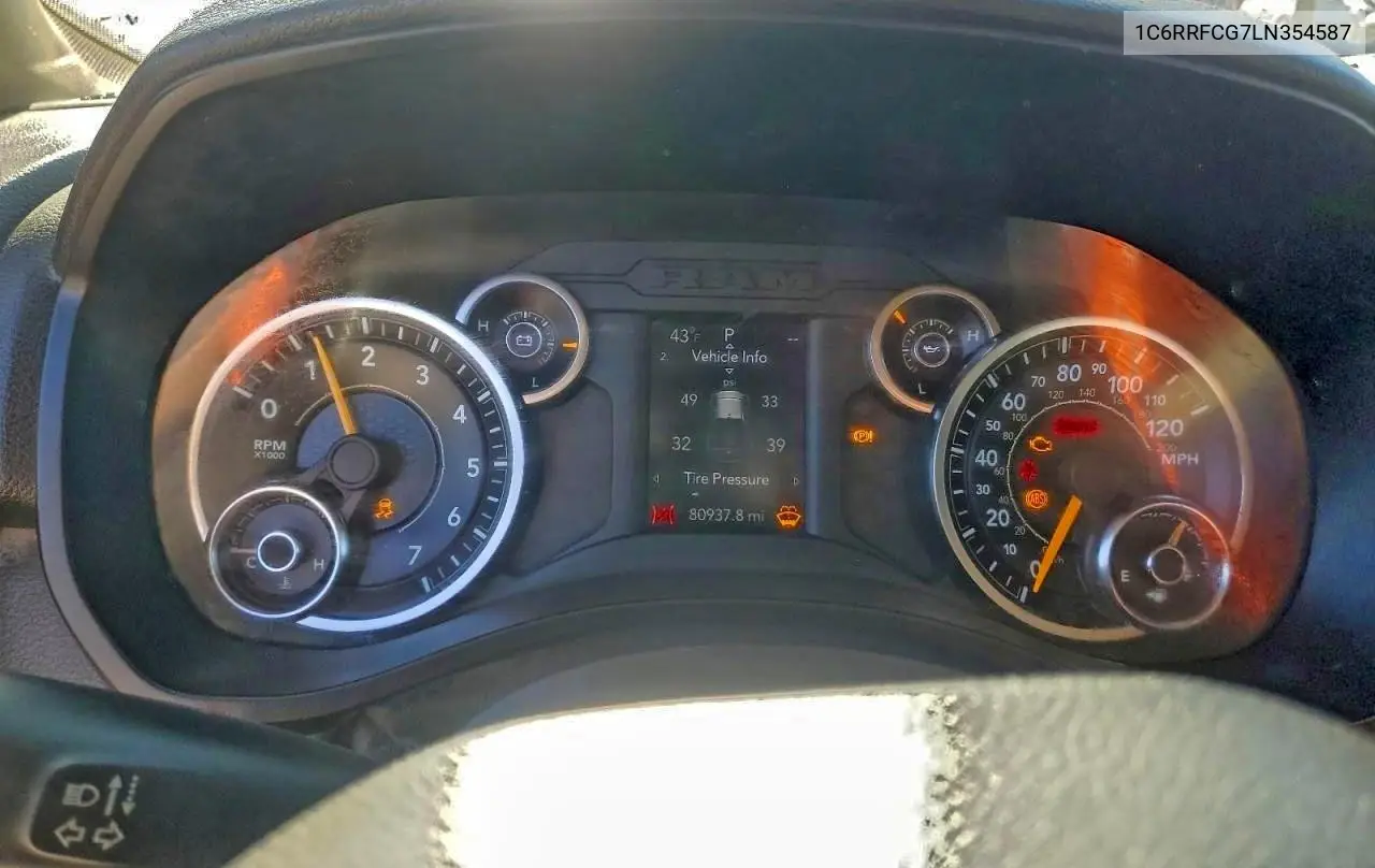 1C6RRFCG7LN354587 2020 Ram 1500 Tradesman
