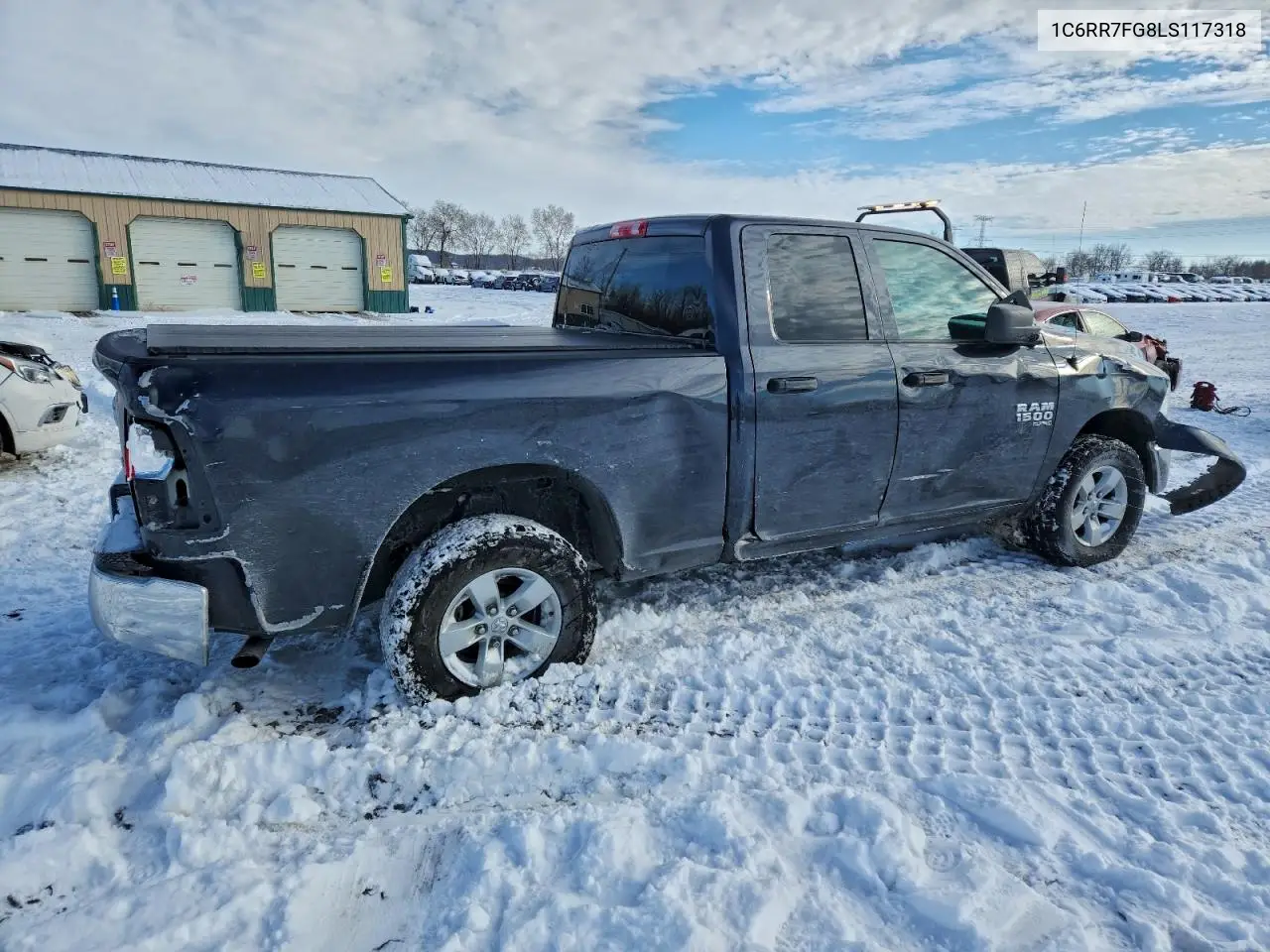 1C6RR7FG8LS117318 2020 Ram 1500 Classic Tradesman