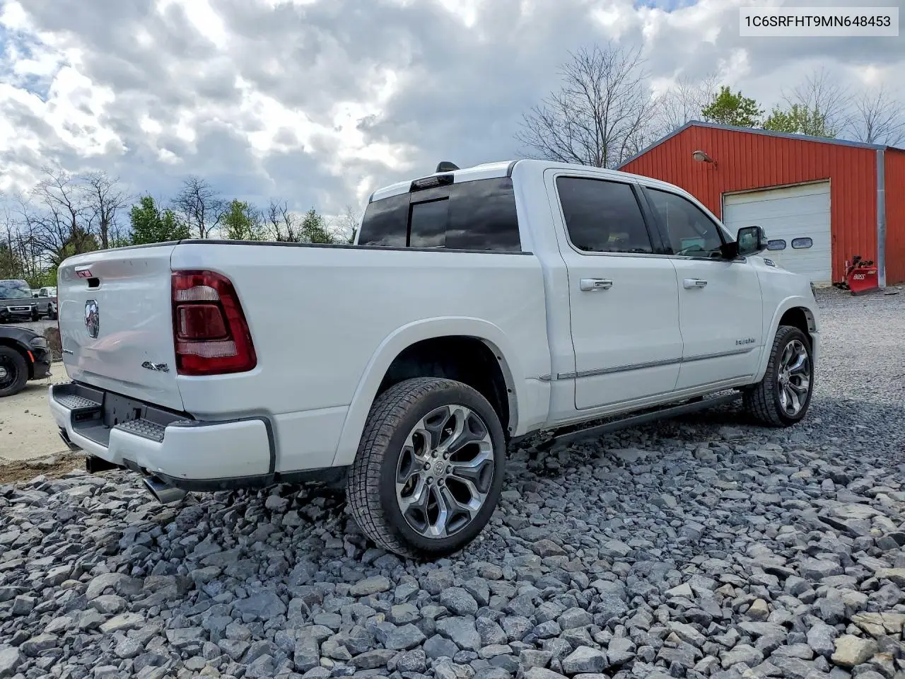 1C6SRFHT9MN648453 2021 Ram 1500 Limited