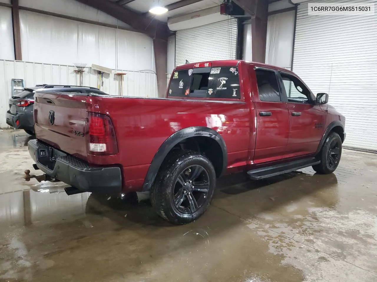 2021 Ram 1500 Classic Slt VIN: 1C6RR7GG6MS515031 Lot: 69580404