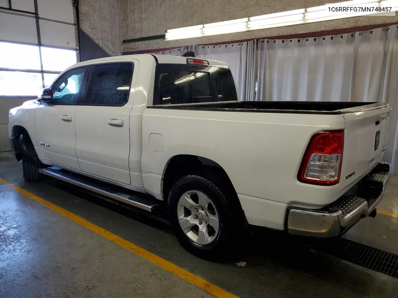 2021 Ram 1500 Big Horn/Lone Star VIN: 1C6RRFFG7MN748457 Lot: 70615604