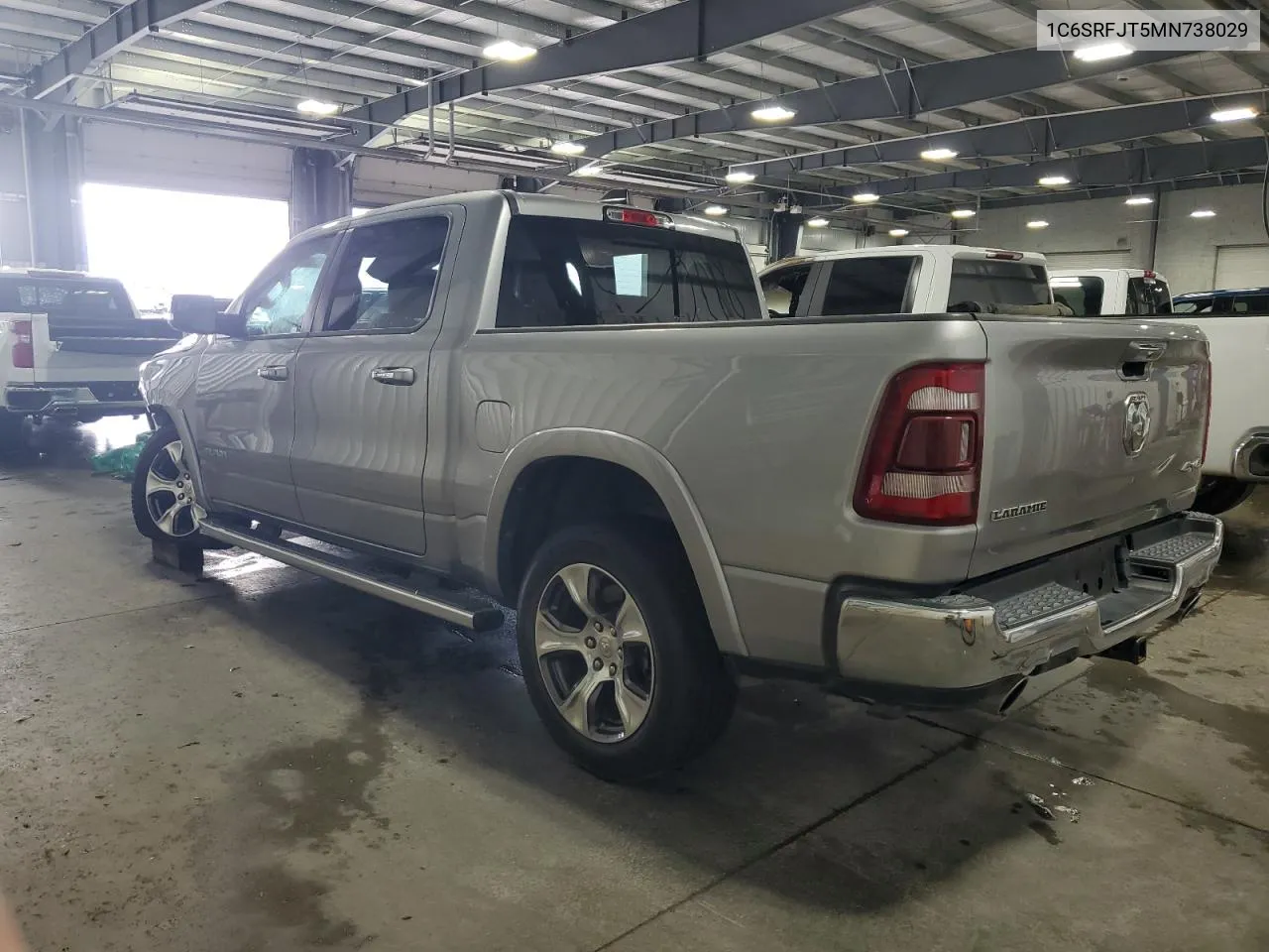 2021 Ram 1500 Laramie VIN: 1C6SRFJT5MN738029 Lot: 72367414