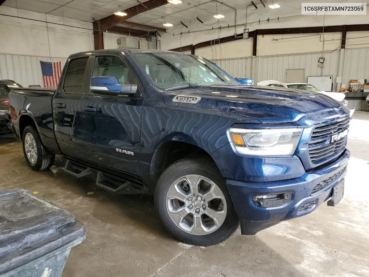 2021 Ram 1500 Big Horn/Lone Star VIN: 1C6SRFBTXMN723069 Lot: 73475744