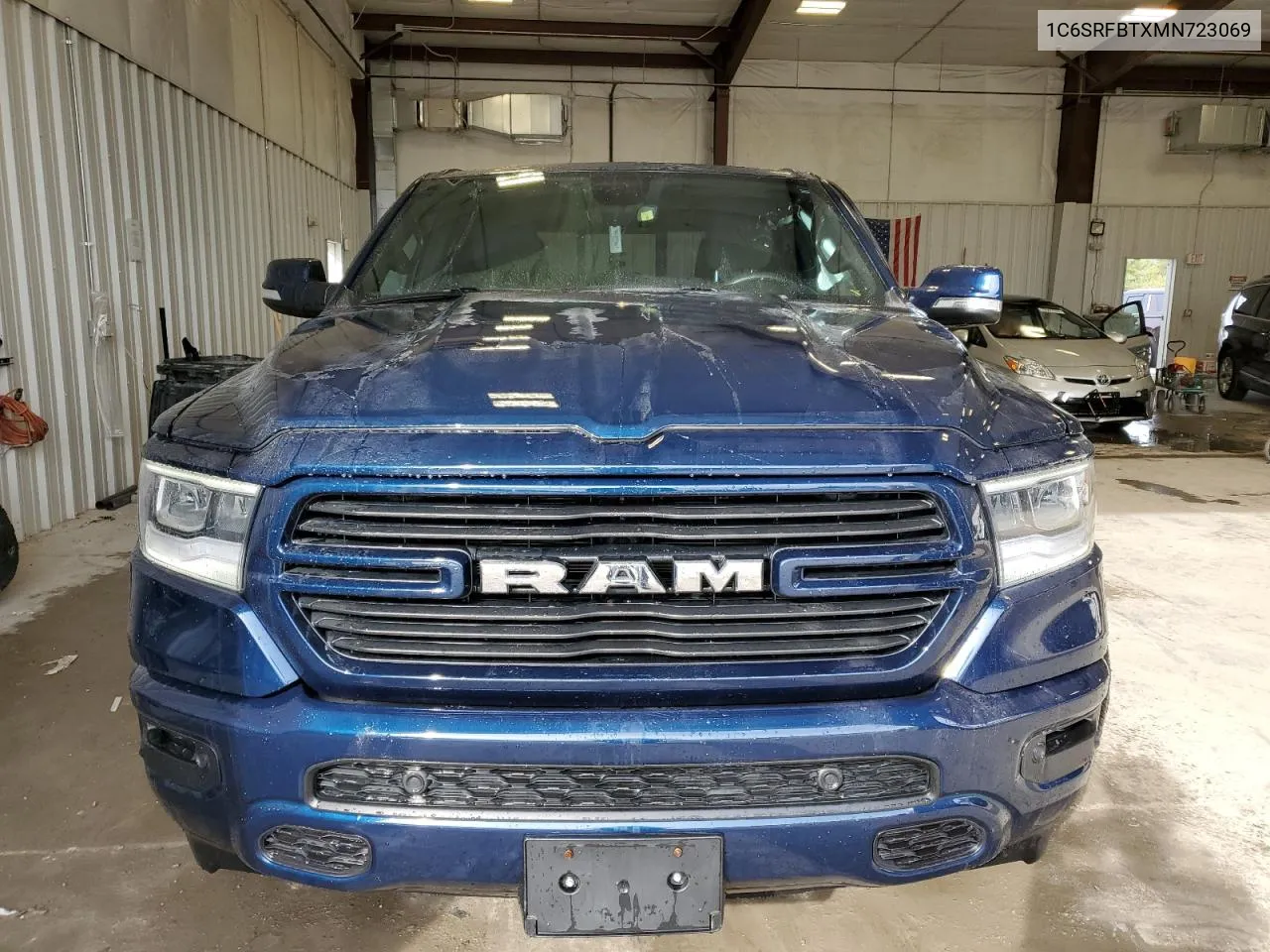 2021 Ram 1500 Big Horn/Lone Star VIN: 1C6SRFBTXMN723069 Lot: 73475744