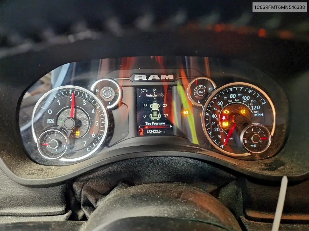 1C6SRFMT6MN546338 2021 Ram 1500 Big Horn/Lone Star