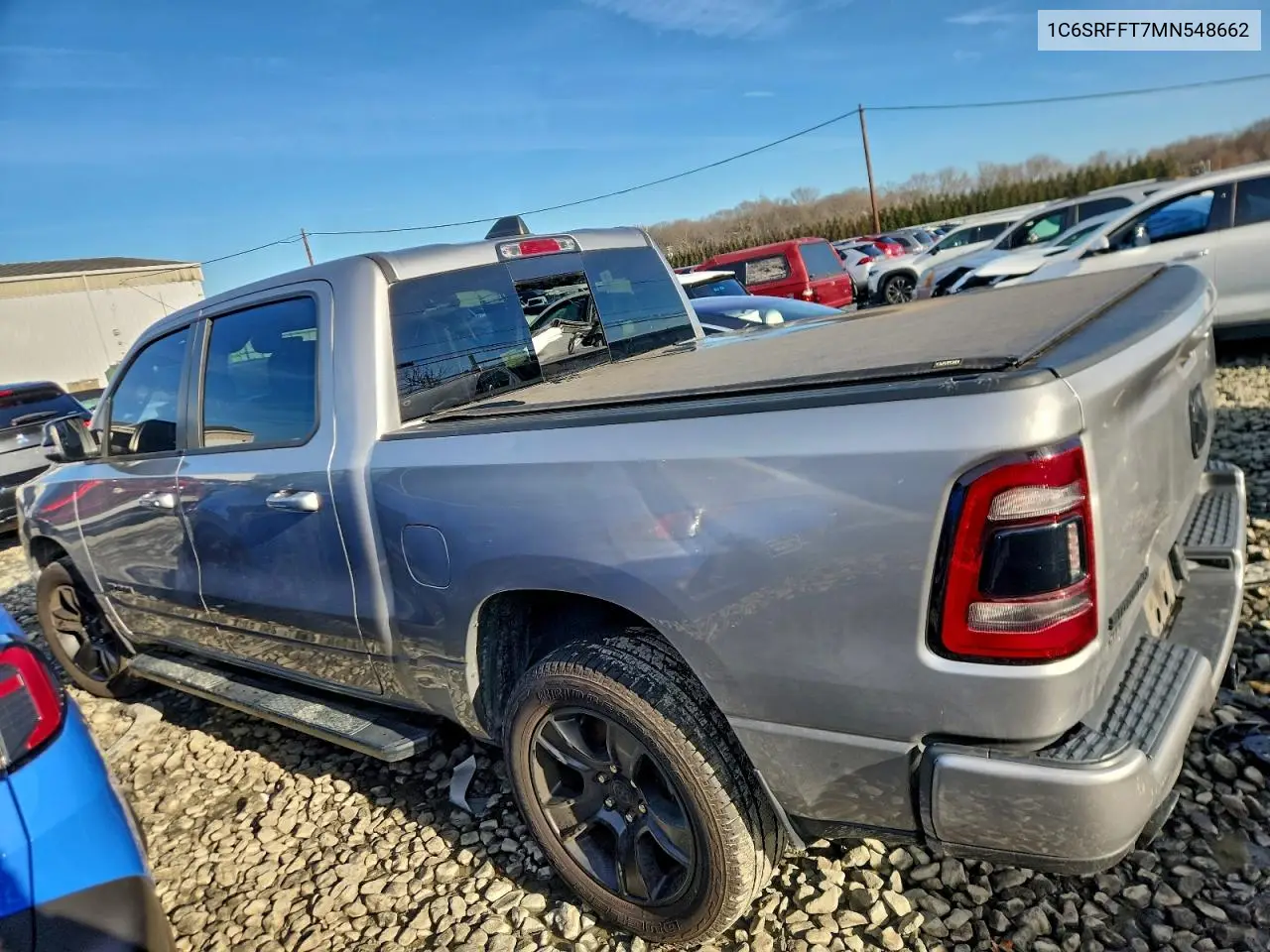 1C6SRFFT7MN548662 2021 Ram 1500 Big Horn/Lone Star