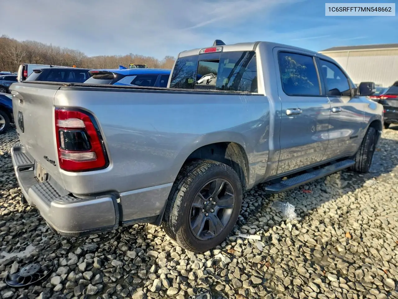 1C6SRFFT7MN548662 2021 Ram 1500 Big Horn/Lone Star